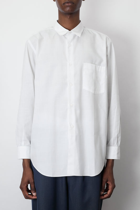 COMME DES GARCONS HOMME WIDE CLASSIC SHIRT