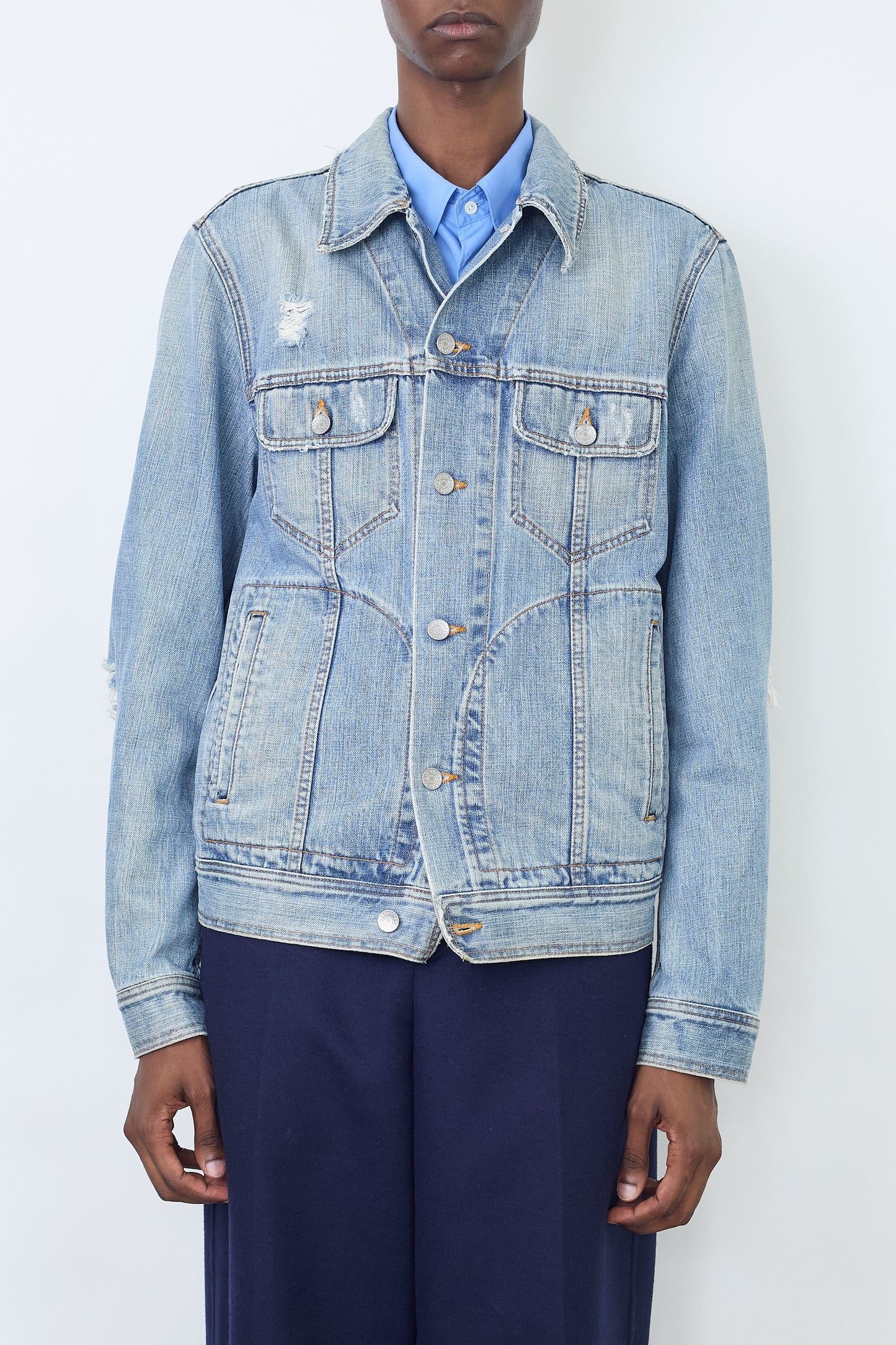 DOLCE&GABBANA DESIGNED DENIM JACKET