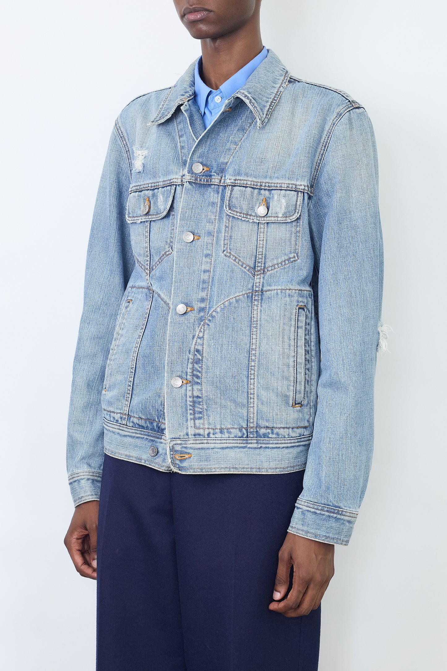 DOLCE&GABBANA DESIGNED DENIM JACKET