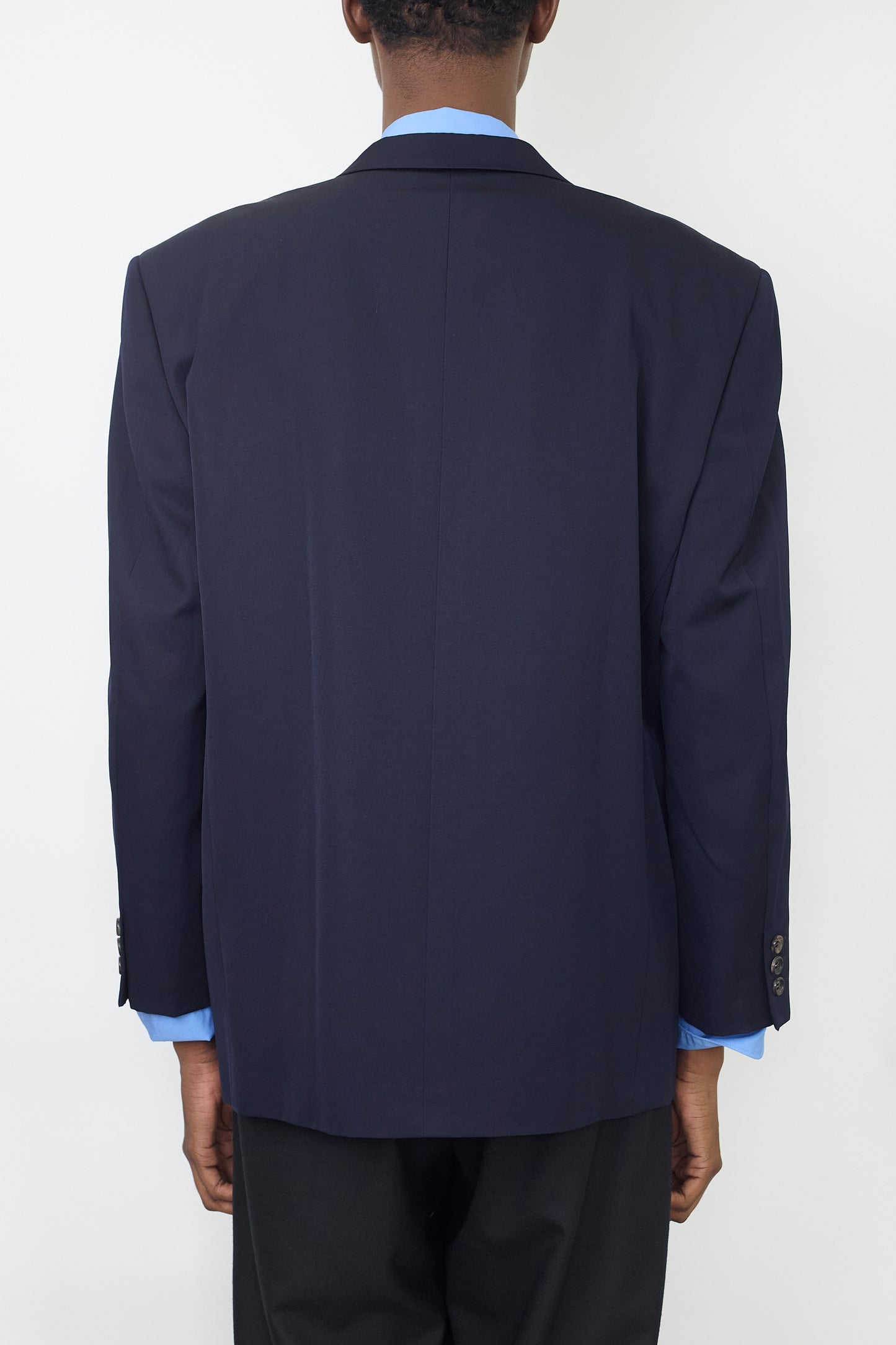 COMME DES GARCONS HOMME WOOL GABARDINE TAILORED JACKET