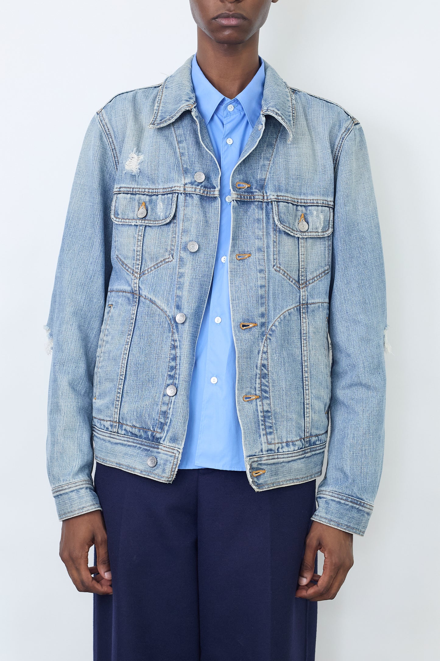 DOLCE&GABBANA DESIGNED DENIM JACKET