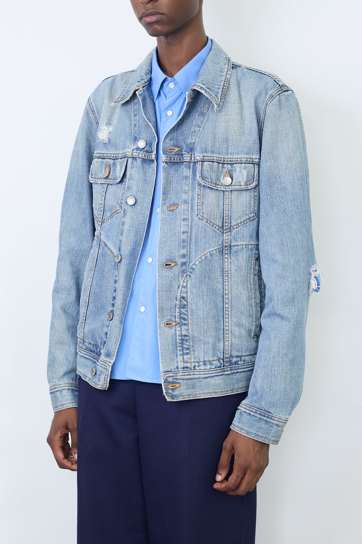 DOLCE&GABBANA DESIGNED DENIM JACKET