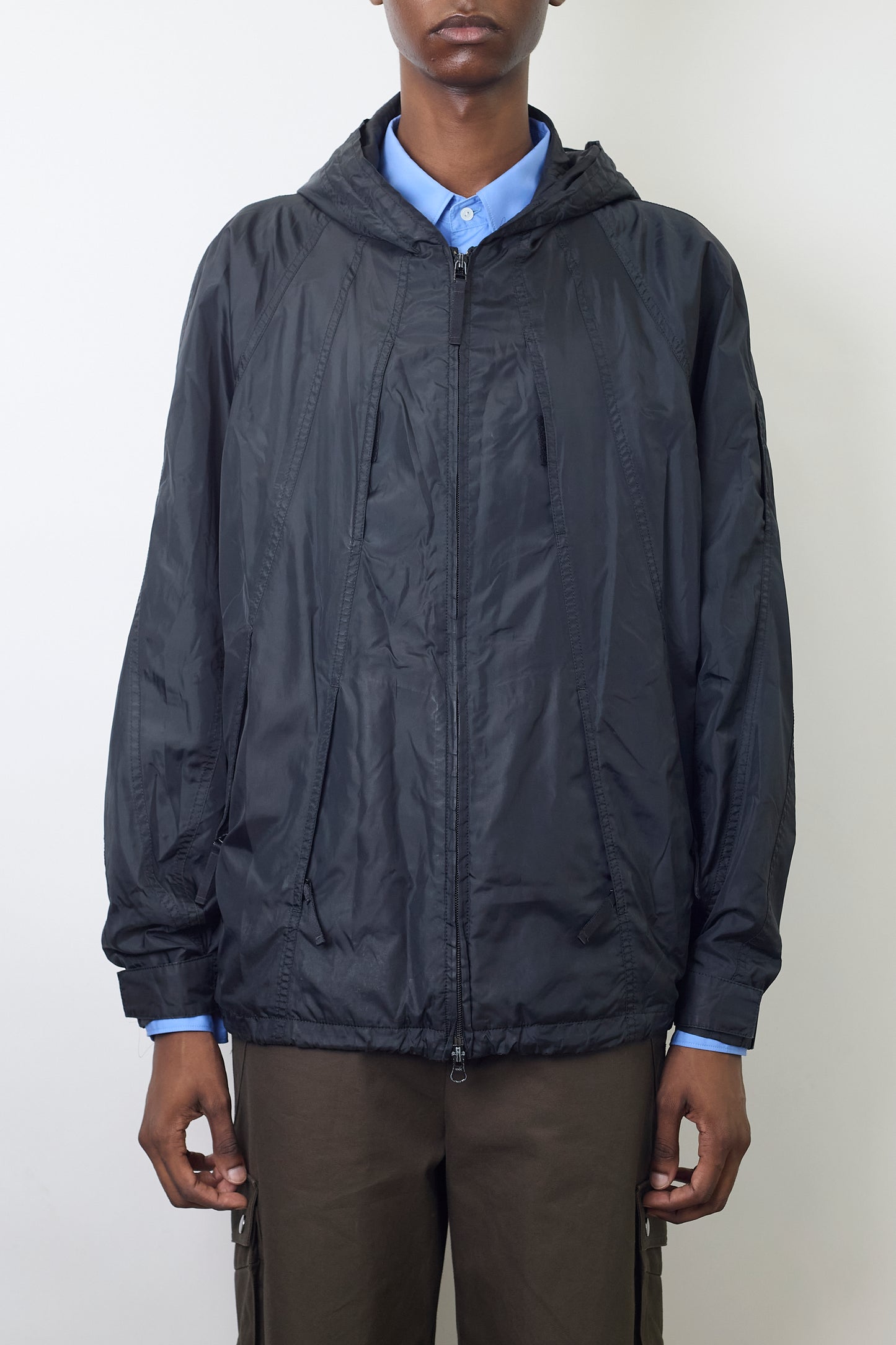 ISSEY MIYAKE MEN DESIGNED TECH NYLON JACKET