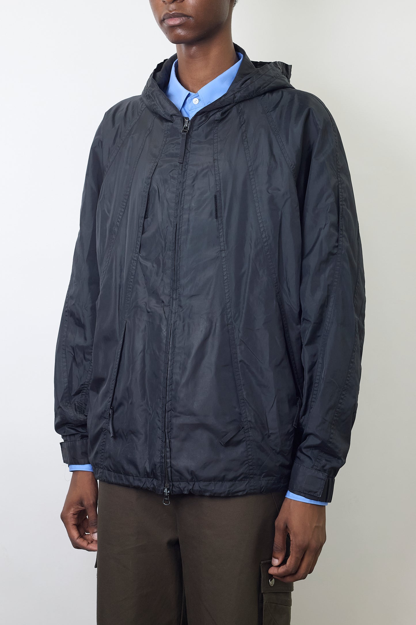 ISSEY MIYAKE MEN DESIGNED TECH NYLON JACKET