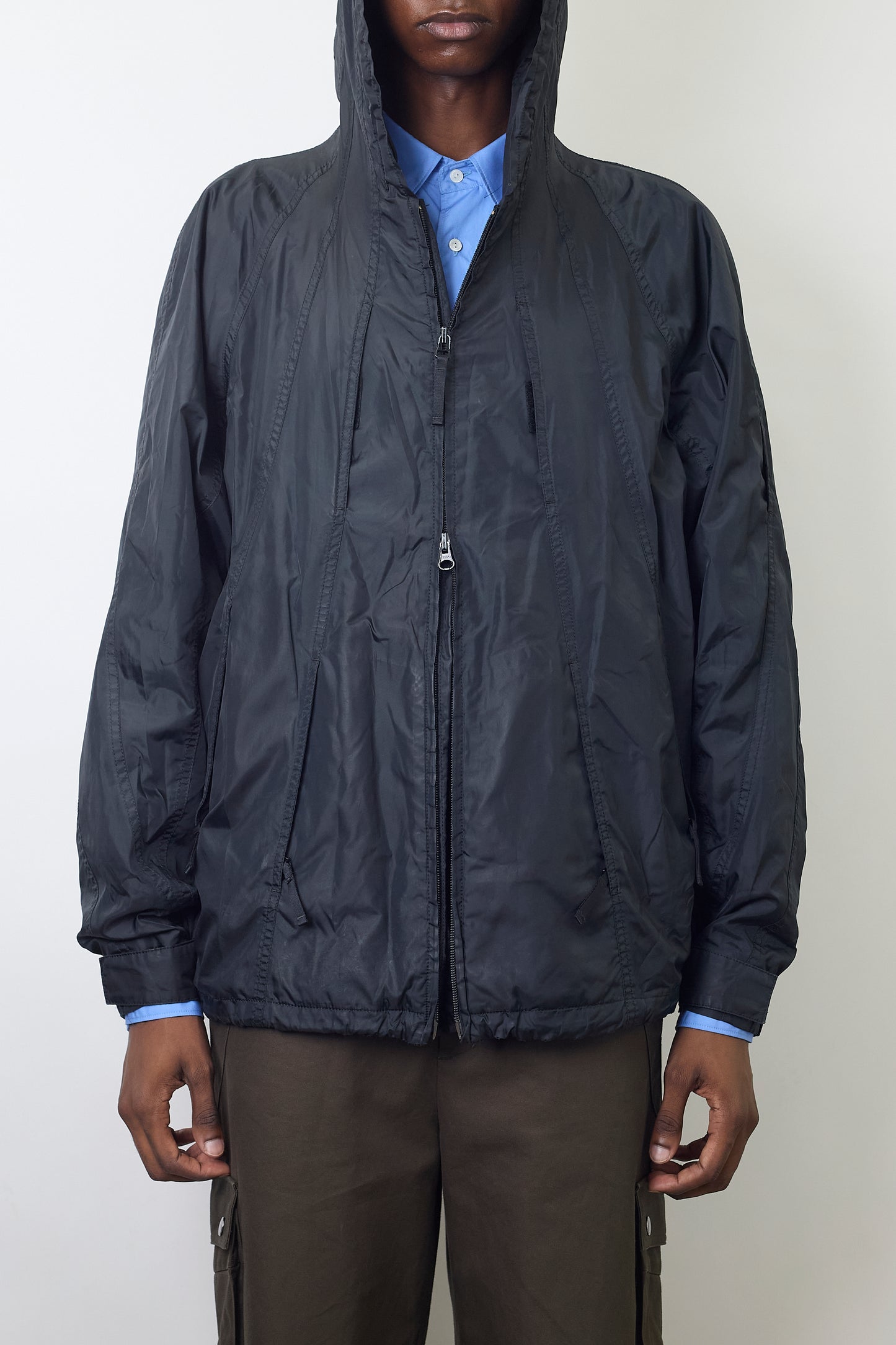 ISSEY MIYAKE MEN DESIGNED TECH NYLON JACKET