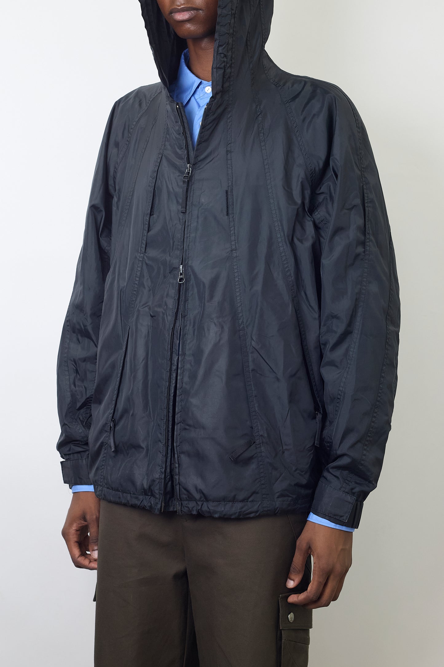 ISSEY MIYAKE MEN DESIGNED TECH NYLON JACKET