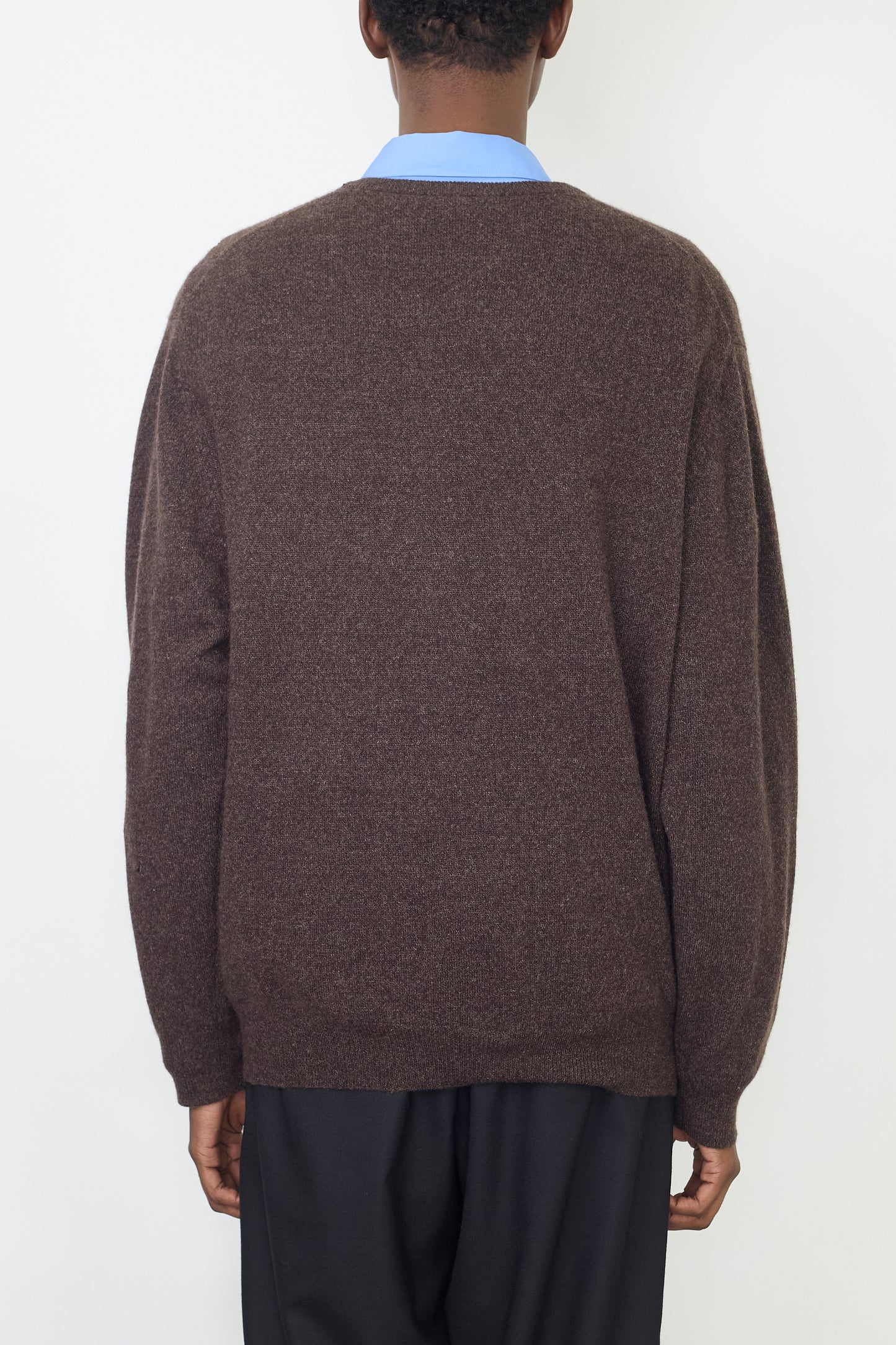 VINTAGE BROWN CASHMERE KNIT