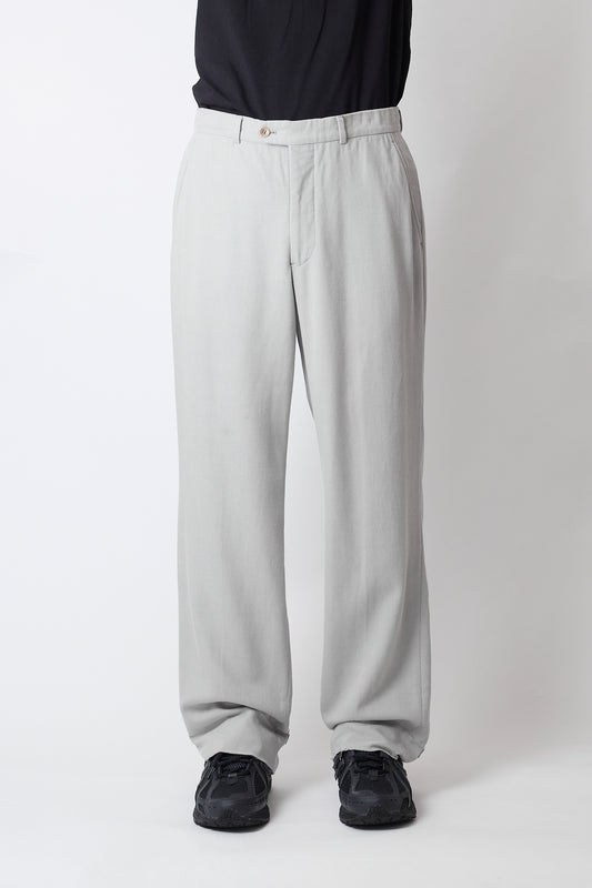 GIORGIO ARMANI GRAY WIDE PANTS