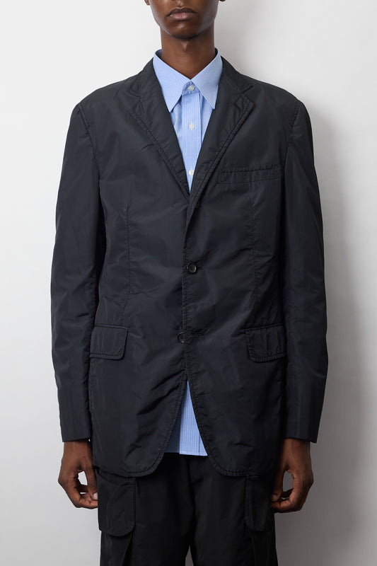 ISSEY MIYAKE MEN DESIGNED BLACK TECH JACKET