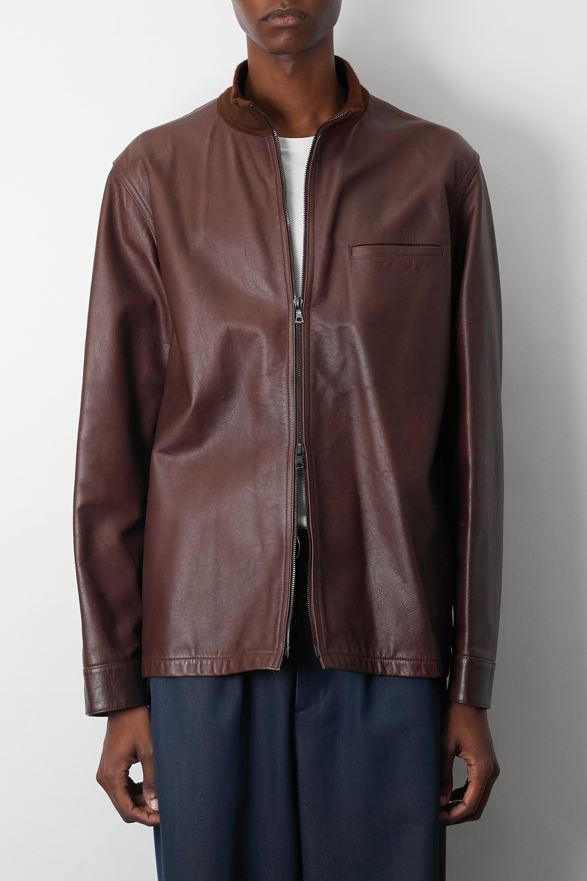 A.P.C. SINGLE LEATHER JACKET MADE IN FRANCE – Dissonance Store