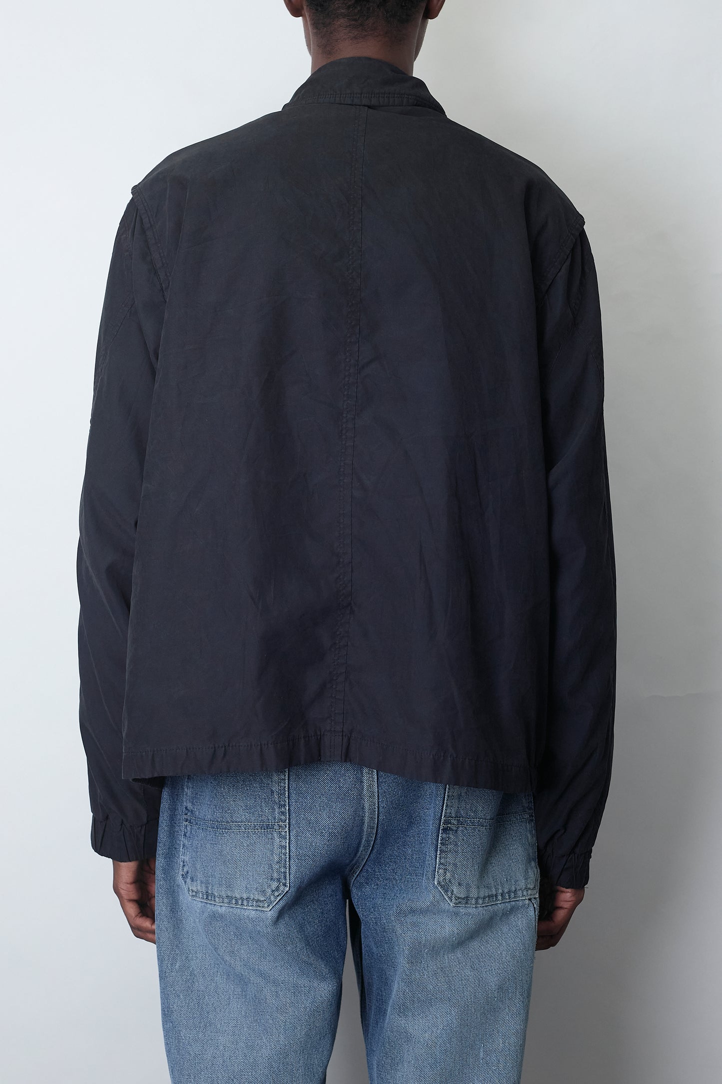 VINTAGE BLACK TECH SHORT JACKET