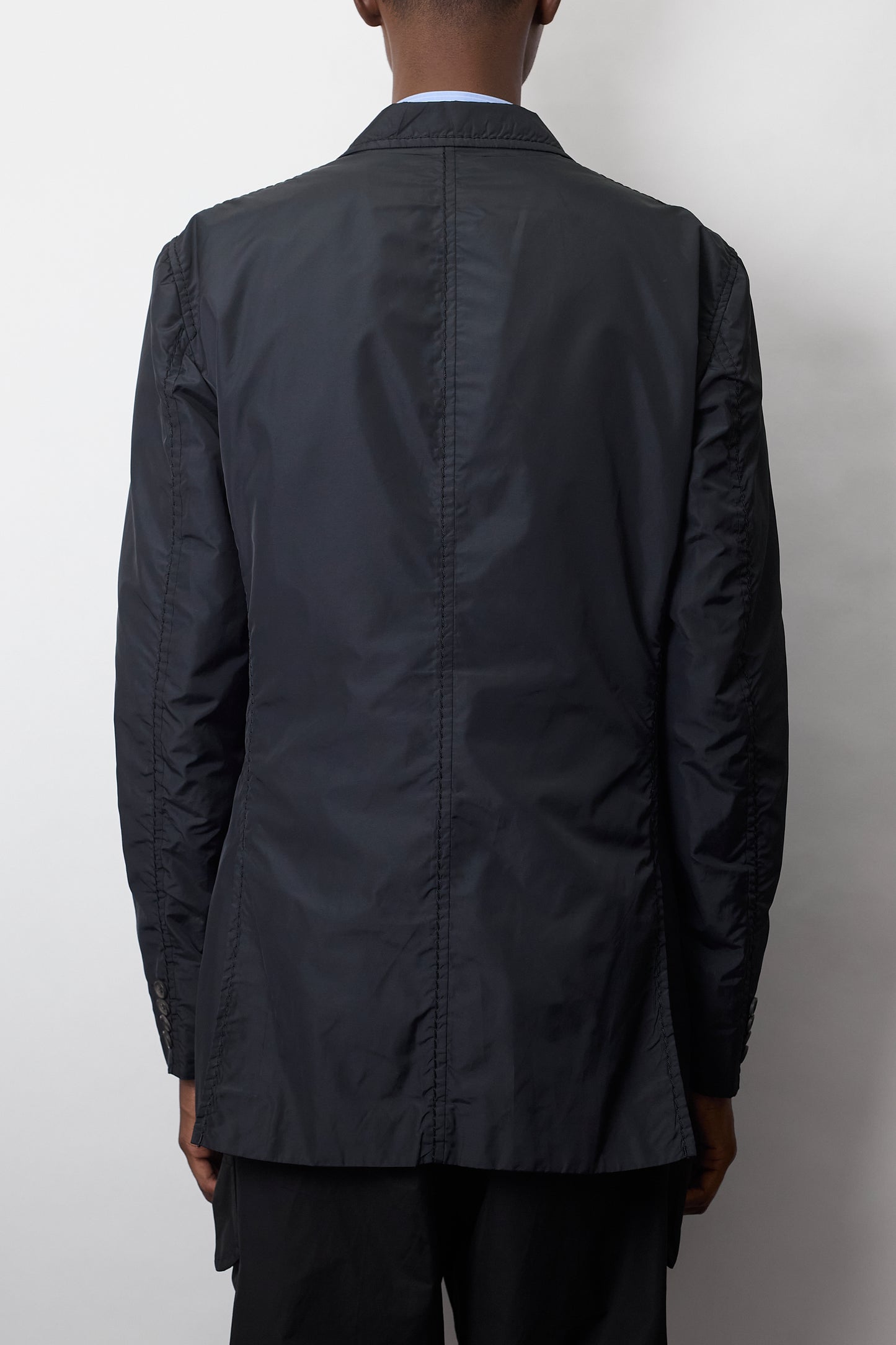 ISSEY MIYAKE MEN DESIGNED BLACK TECH JACKET