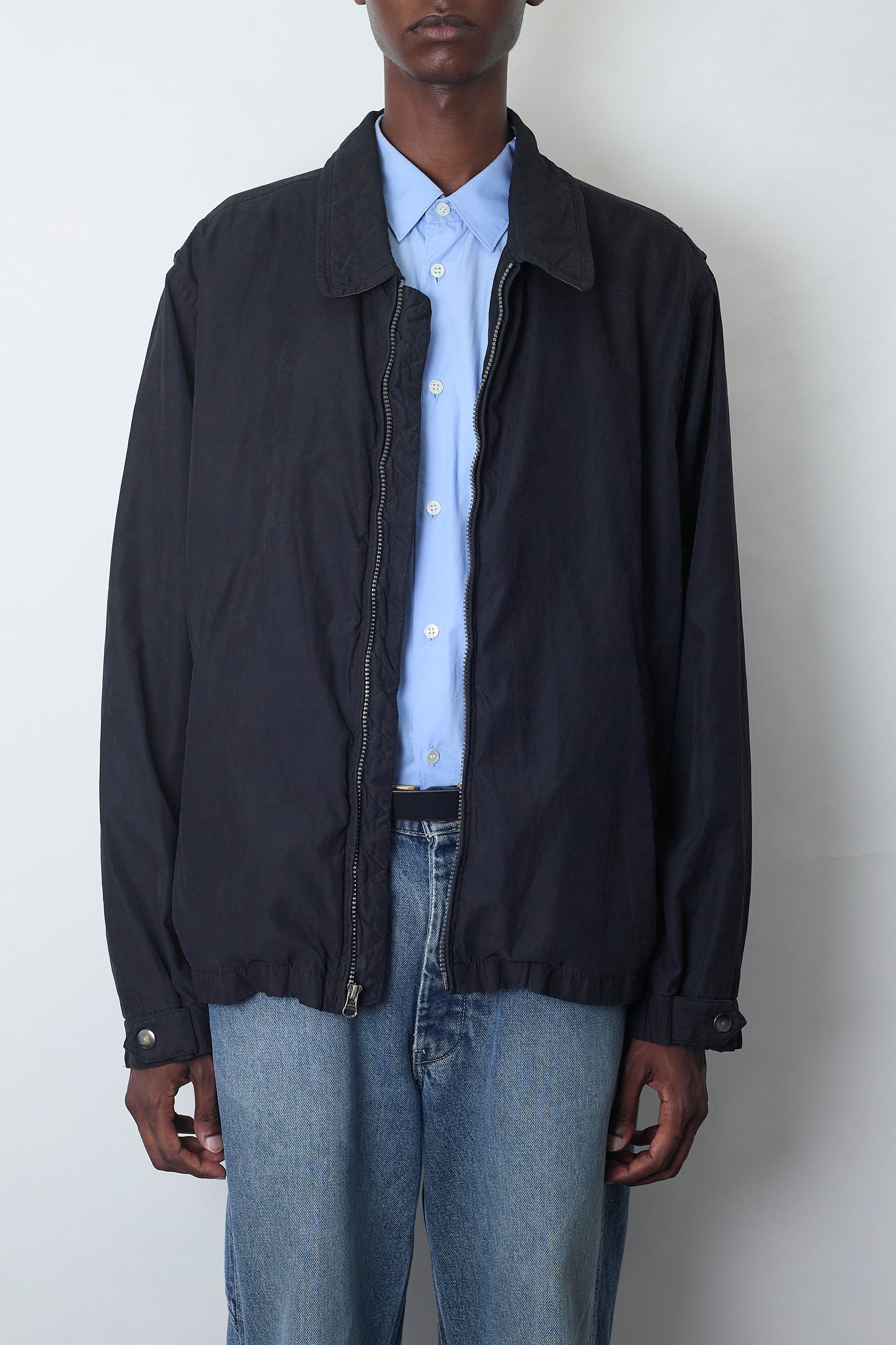 VINTAGE BLACK TECH SHORT JACKET