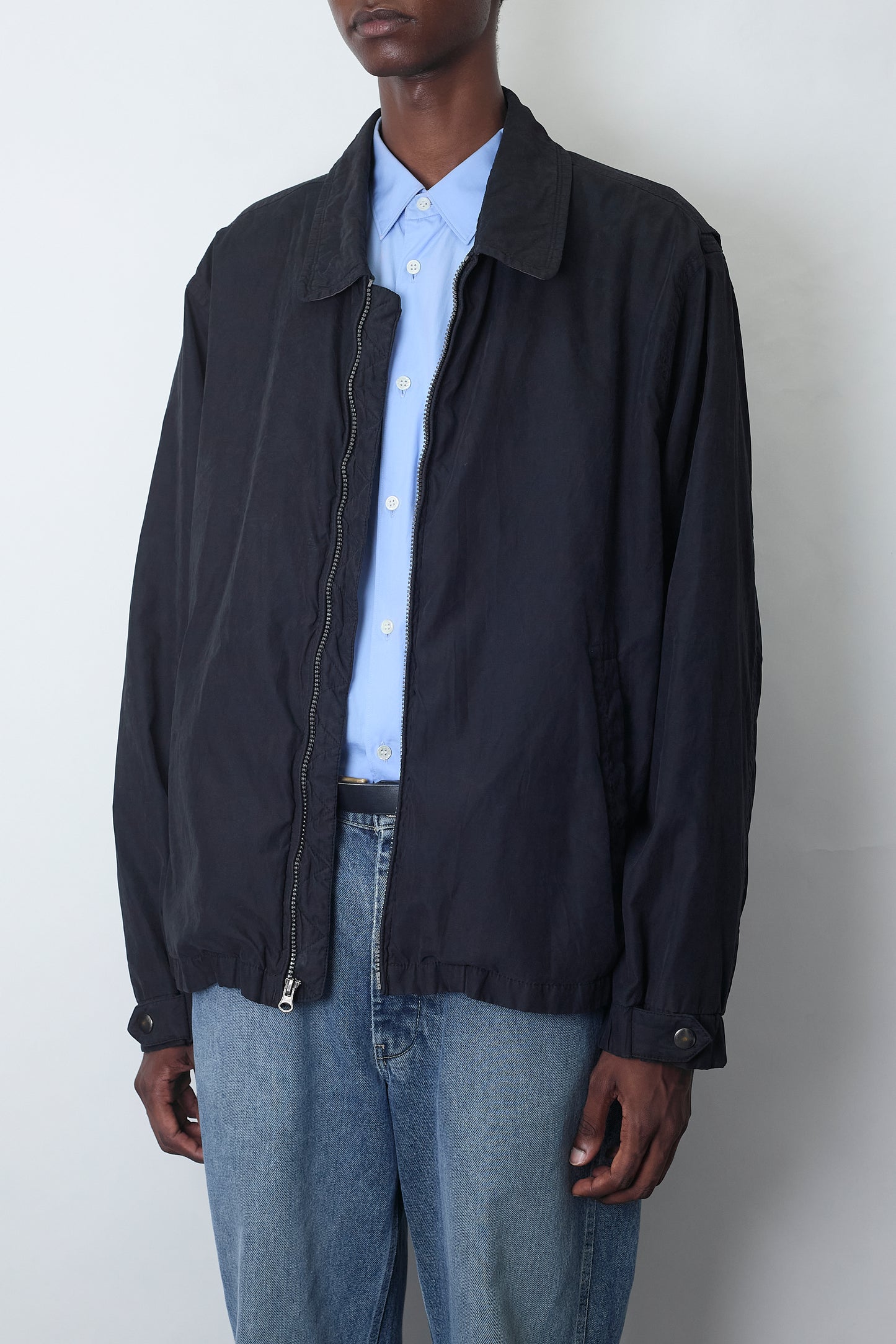 VINTAGE BLACK TECH SHORT JACKET