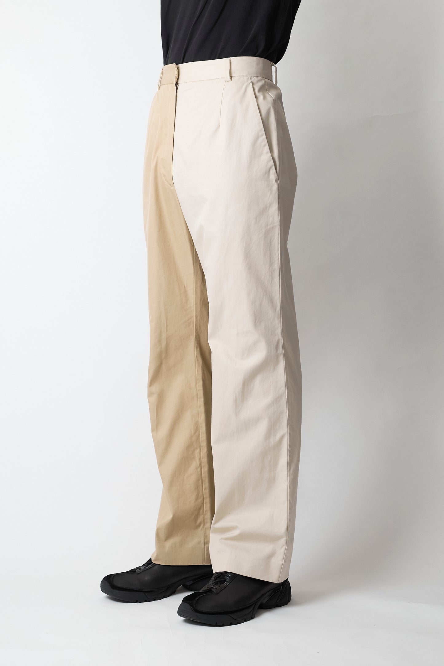 MM6 DESIGNED WIDE FLARE PANTS