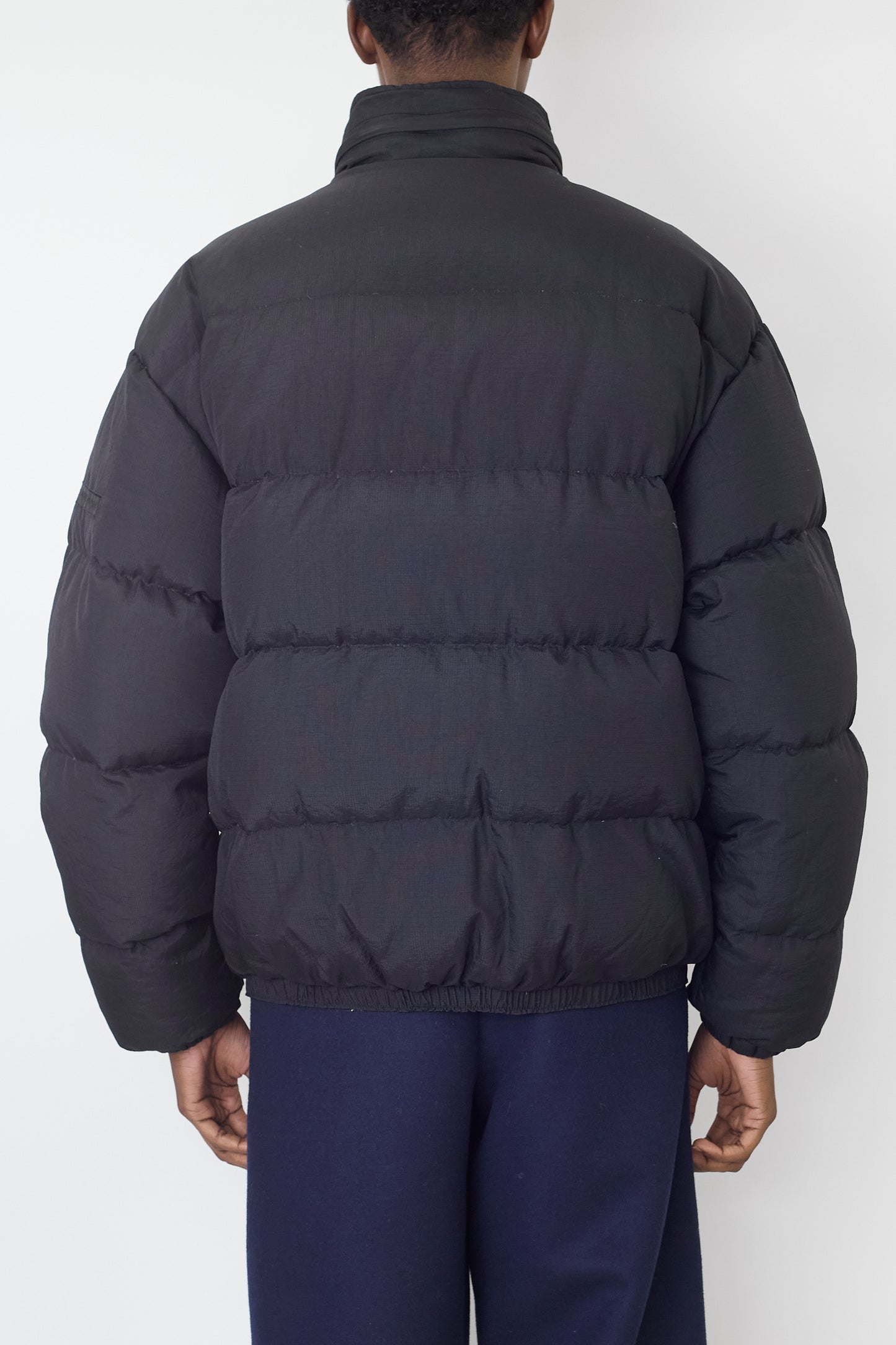 STRUCTURE SPORT BLACK SHORT DOWN JACKET