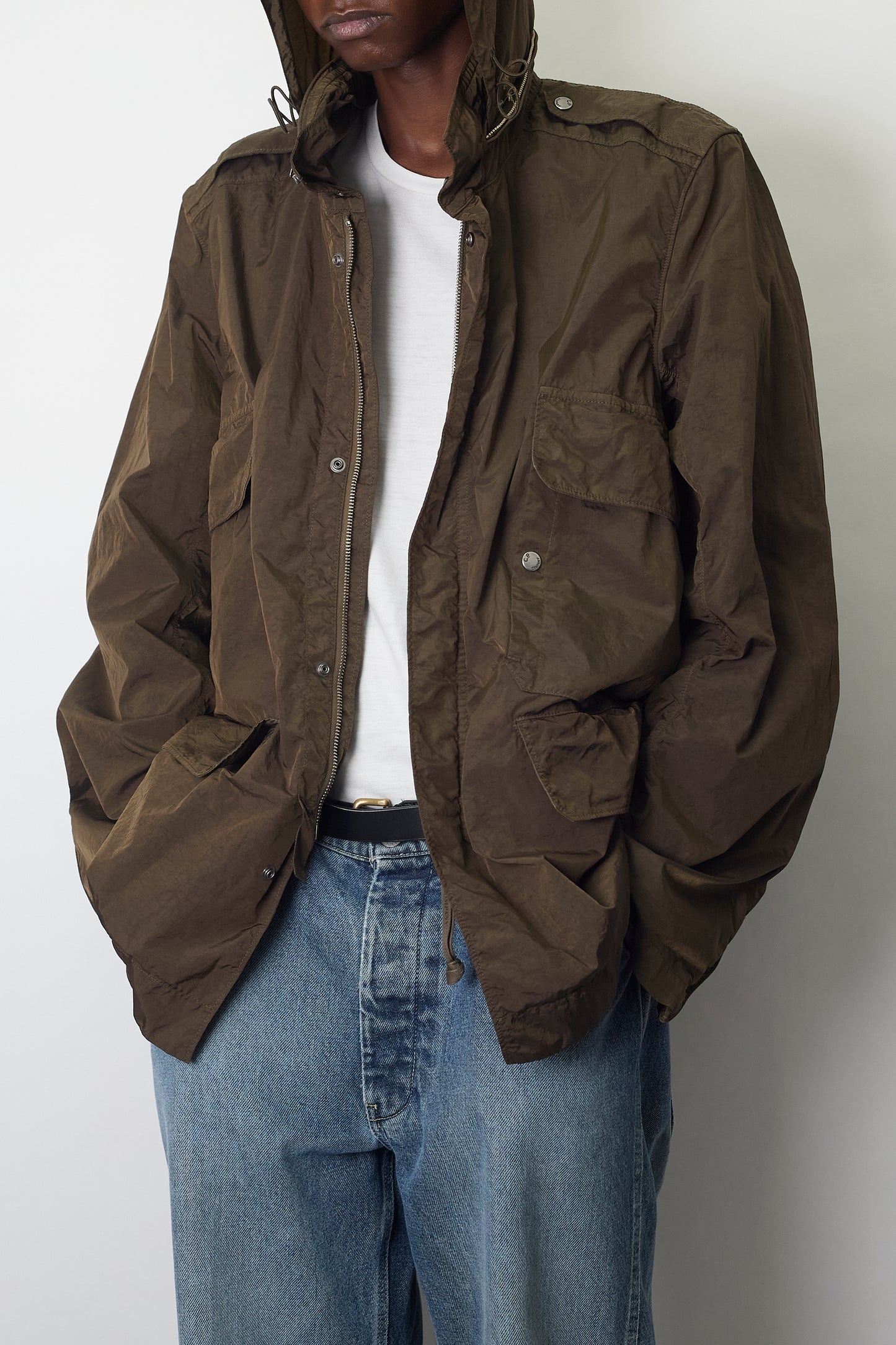 C.P. COMPANY DESIGNED GARMENT DYED JACKET