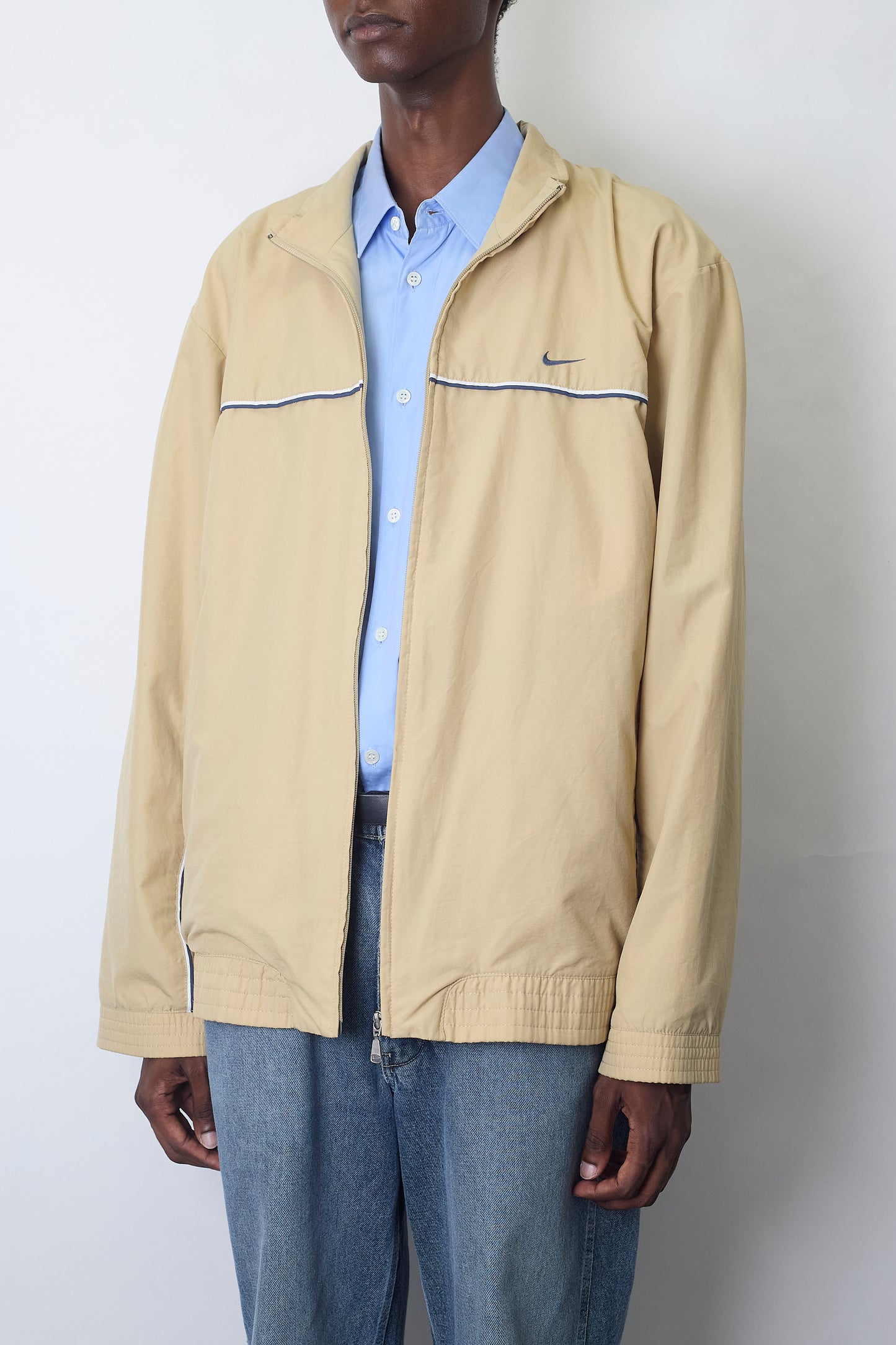 NIKE DESIGNED BEIGE TECH JACKET