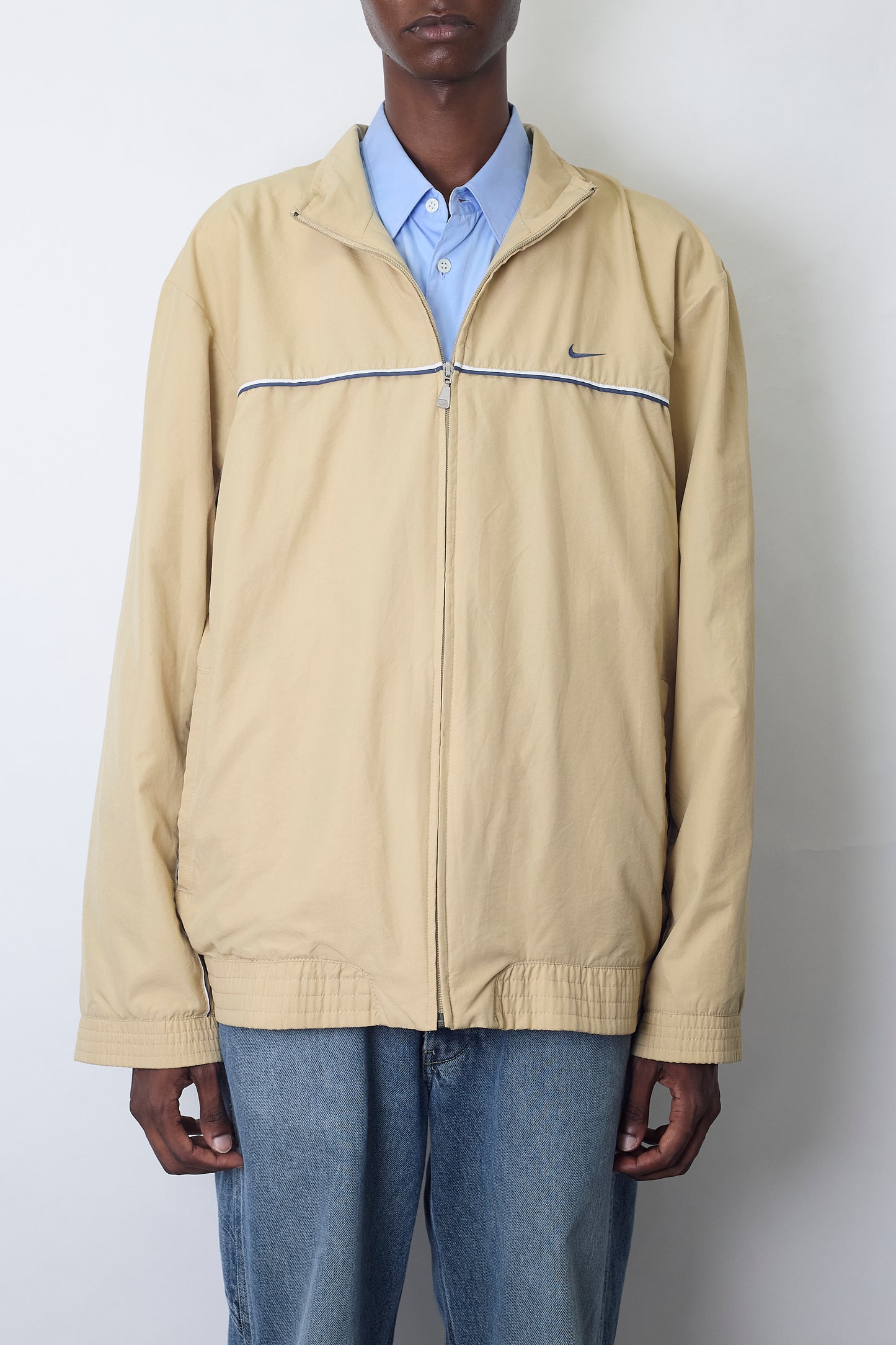 NIKE DESIGNED BEIGE TECH JACKET