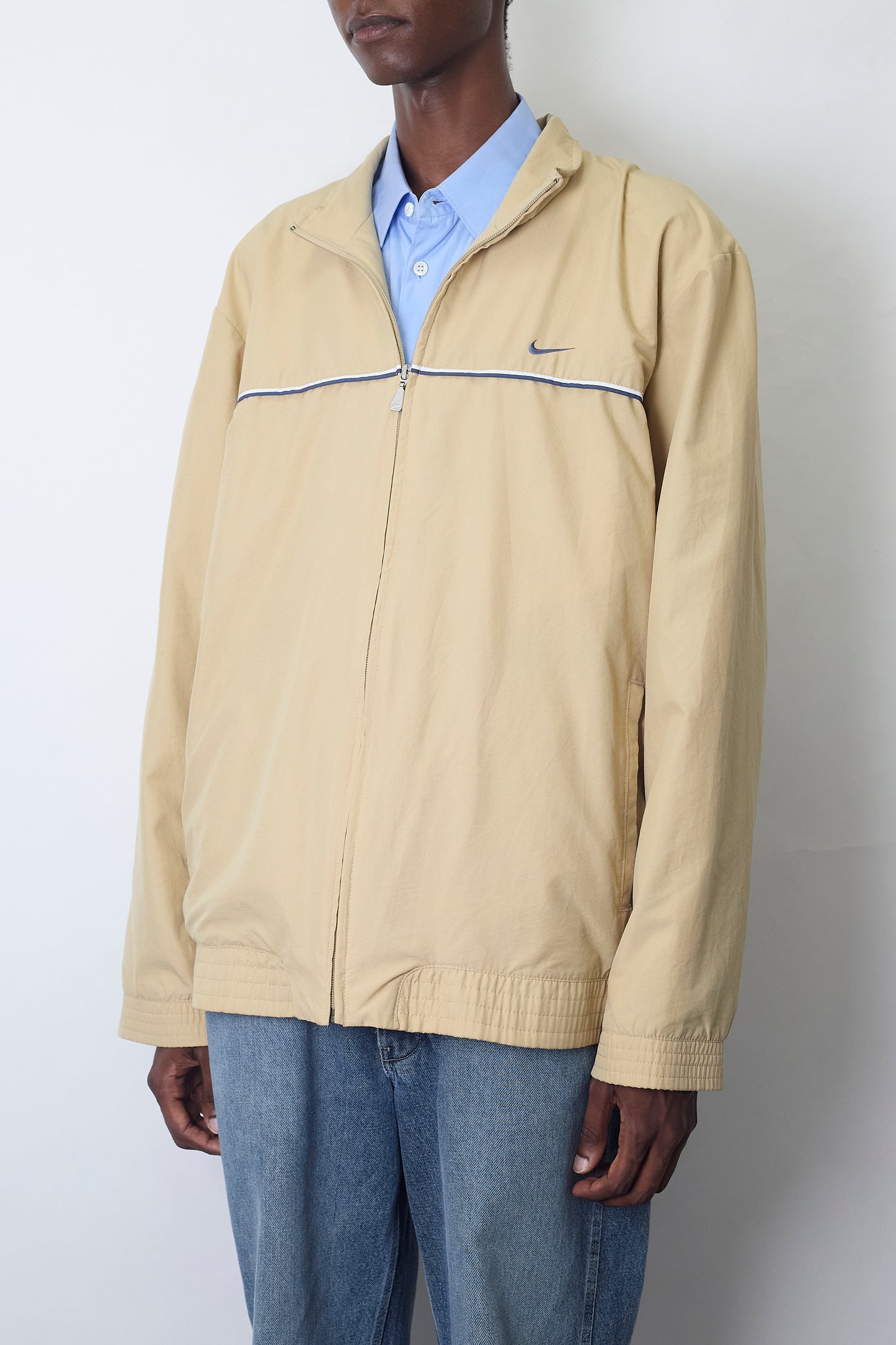 NIKE DESIGNED BEIGE TECH JACKET