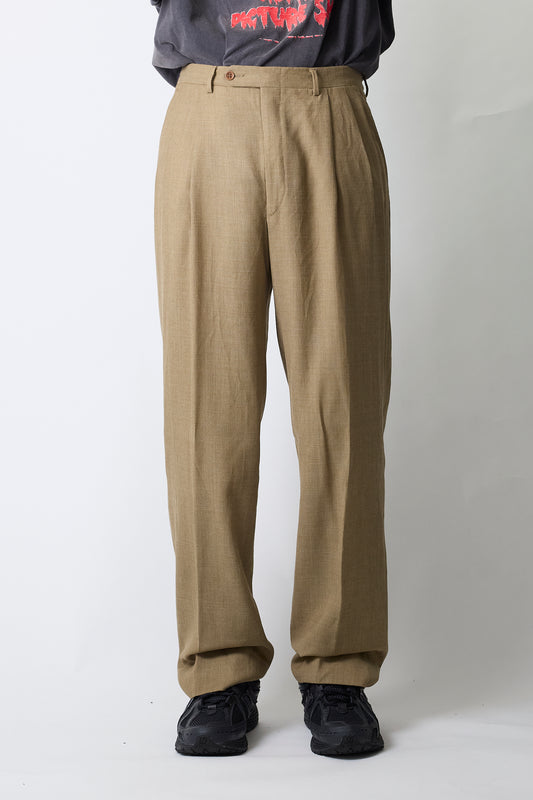 CHRISTIAN DIOR WOOL WIDE PANTS