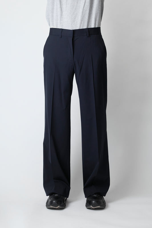 JIL SANDER BY RAF SIMONS SUMMER WOOL FLARE PANTS