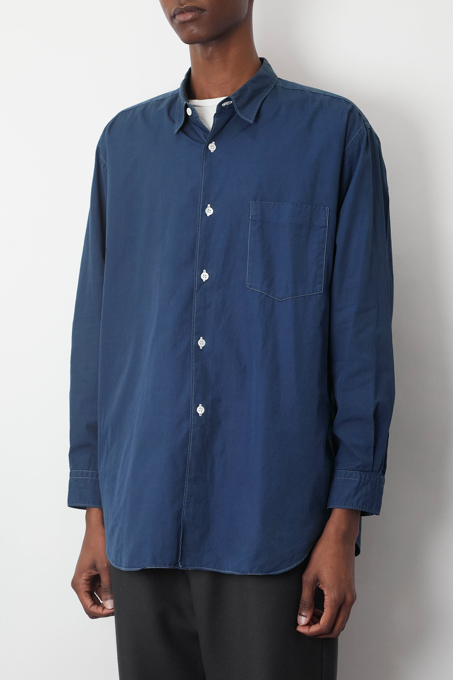 COMME DES GARCONS HOMME STITCH WIDE CLASSIC SHIRT