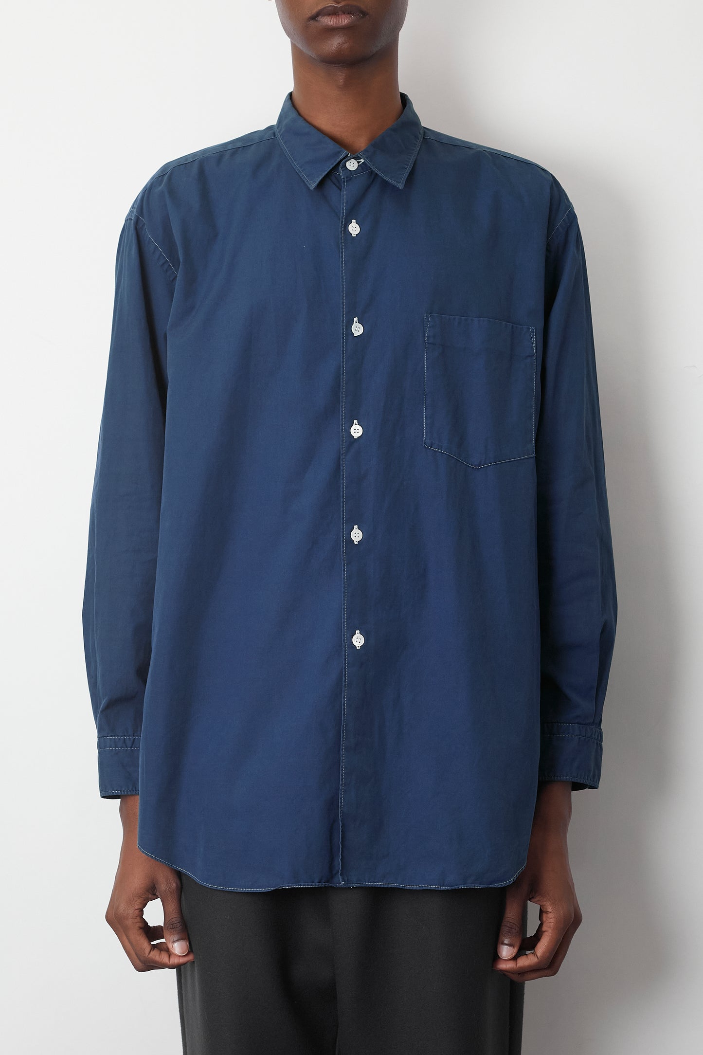 COMME DES GARCONS HOMME STITCH WIDE CLASSIC SHIRT