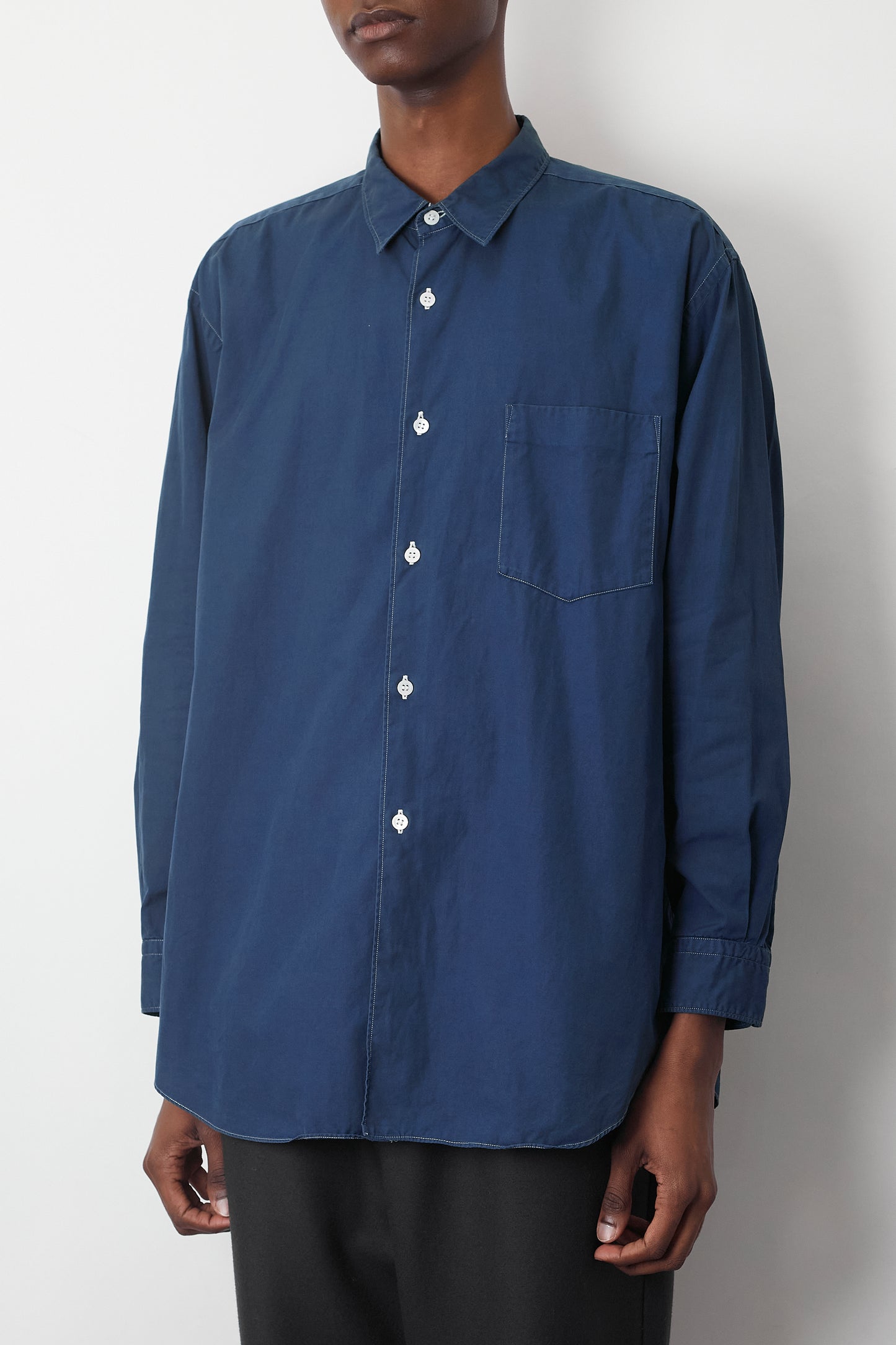 COMME DES GARCONS HOMME STITCH WIDE CLASSIC SHIRT