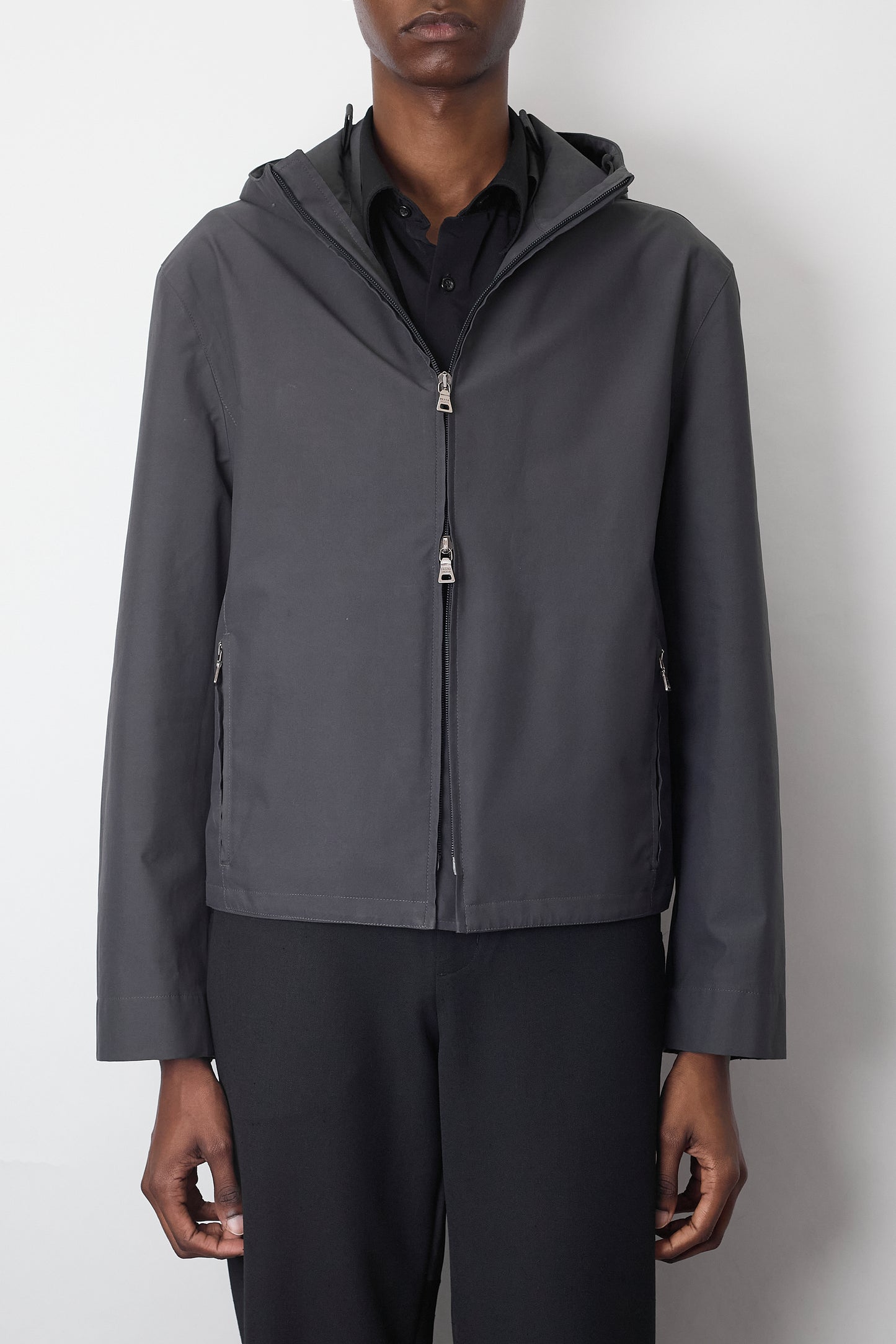 PRADA SPORT TECH NYLON GORE-TEX SHORT JACKET