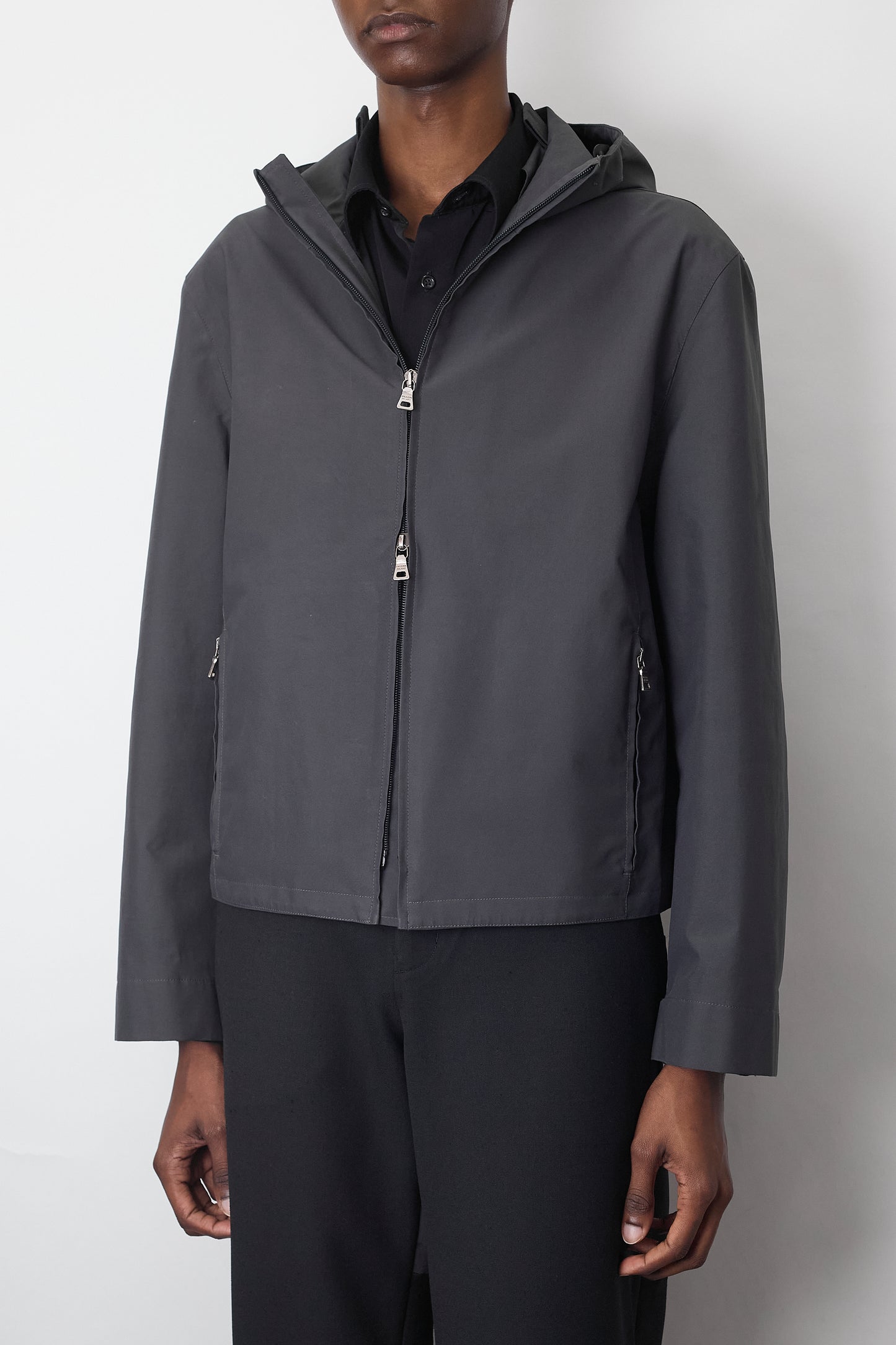 PRADA SPORT TECH NYLON GORE-TEX SHORT JACKET