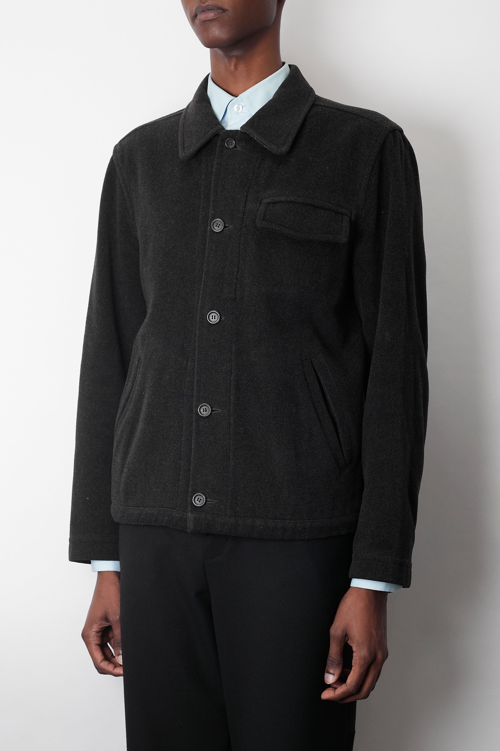 DRIES VAN NOTEN WOOL SHORT JACKET – DISSONANCE