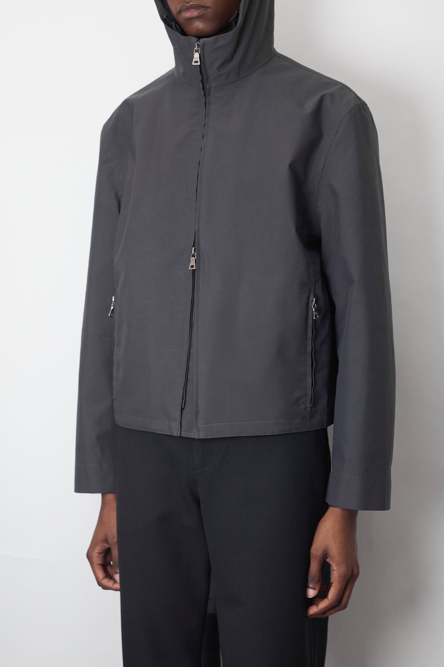 PRADA SPORT TECH NYLON GORE-TEX SHORT JACKET