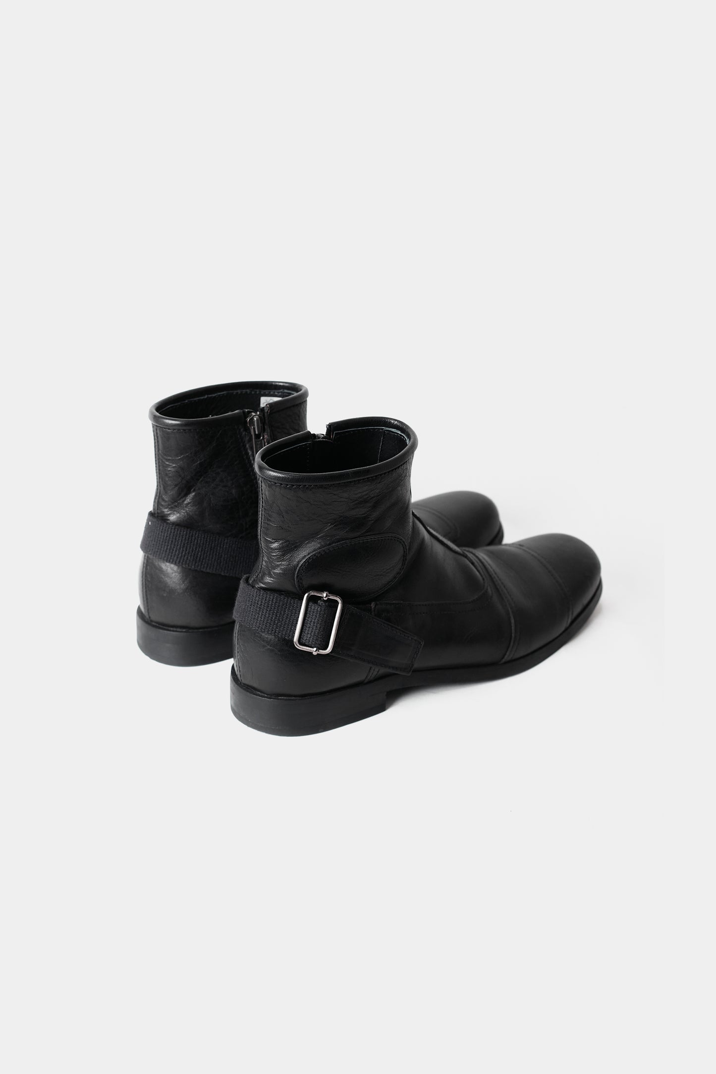 MIU MIU BLACK ACTIVE LEATHER BOOTS