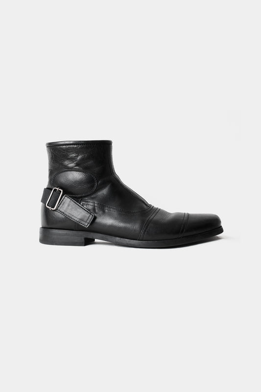 MIU MIU BLACK ACTIVE LEATHER BOOTS