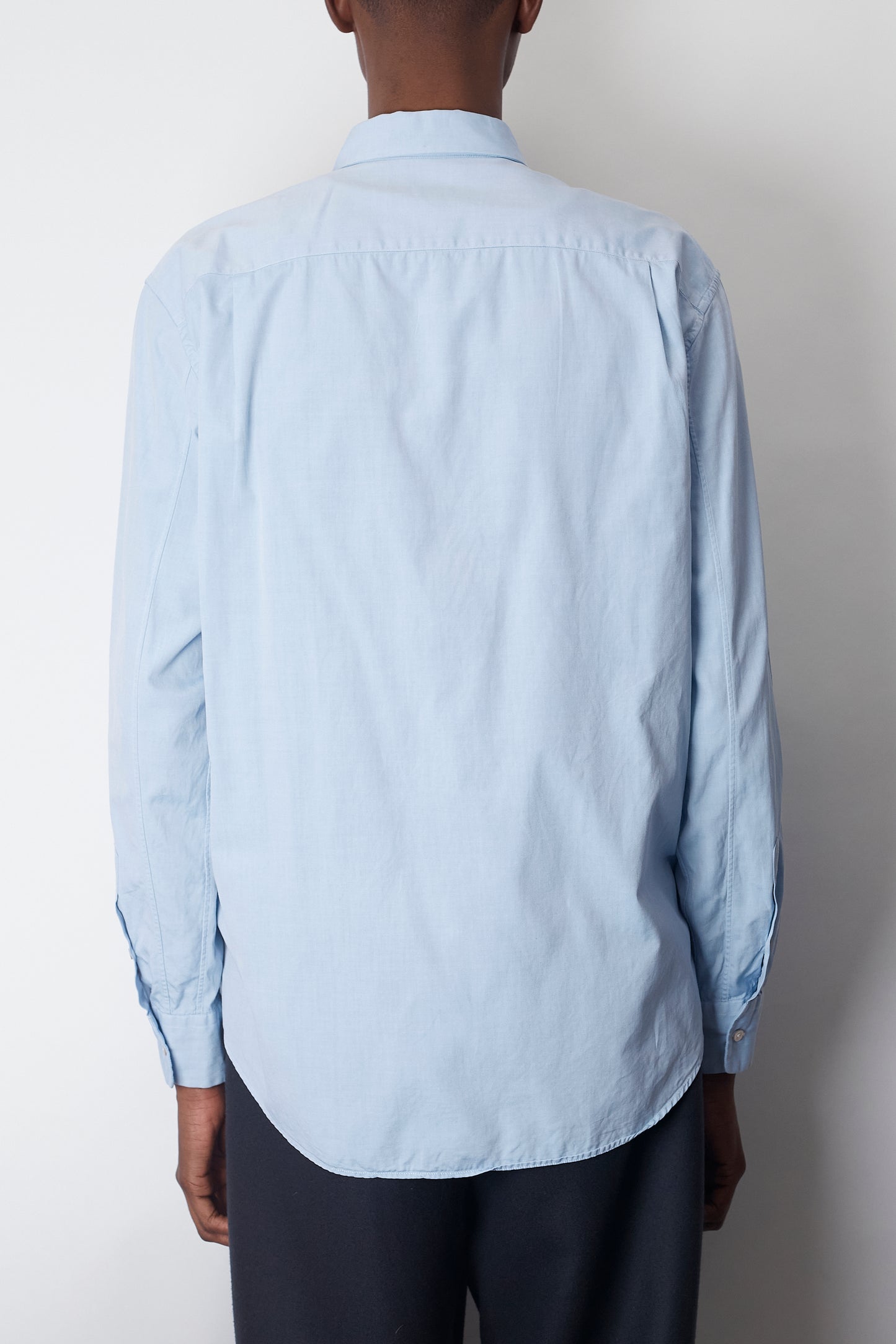 JIL SANDER BLUE CLASSIC SHIRT